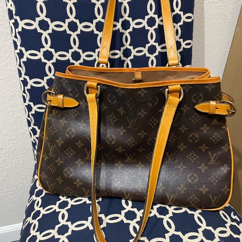 Great Louis Vuitton bag bag piping was replaced with leather.❤️❤️